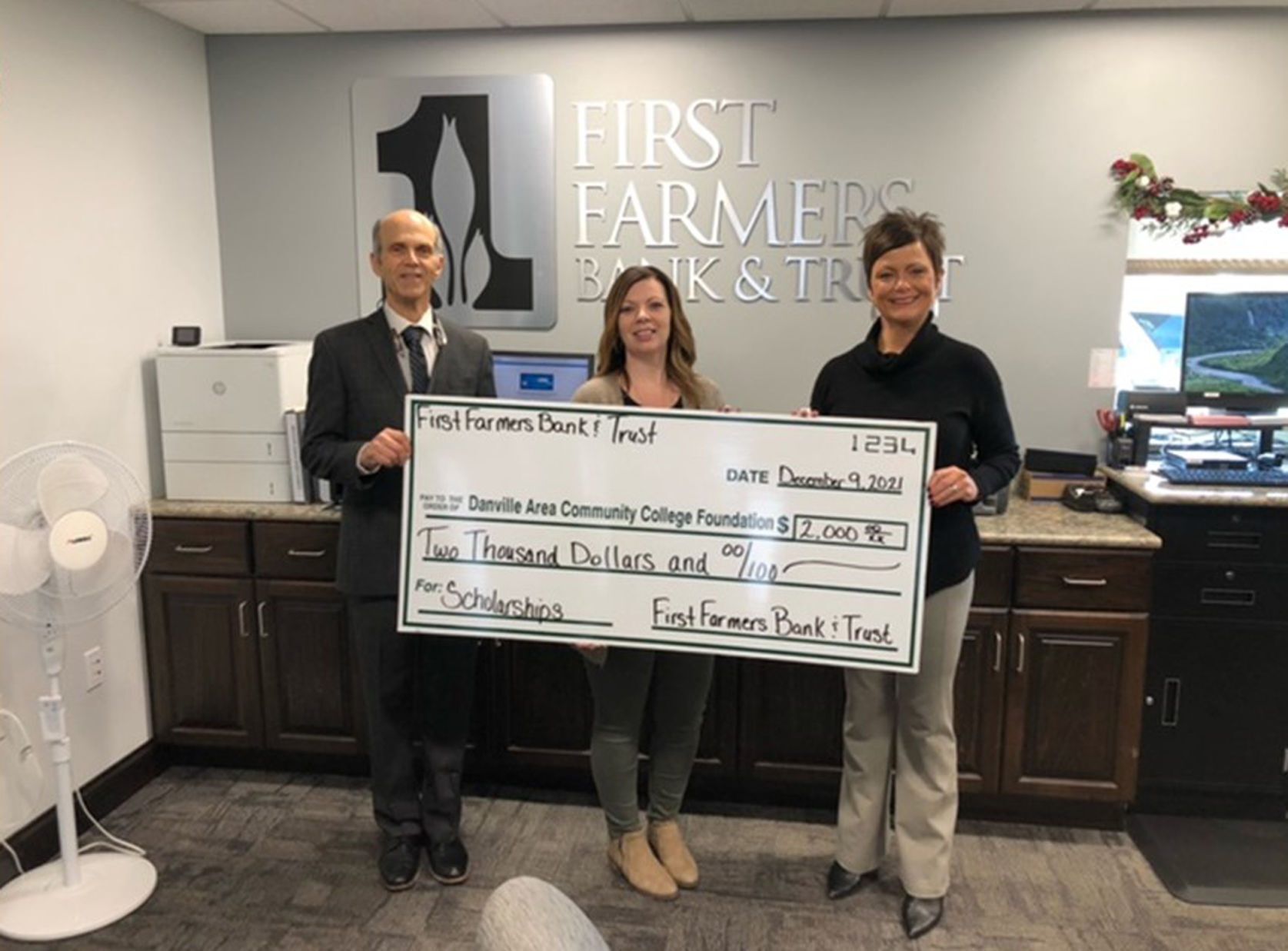 Big check to DACC
